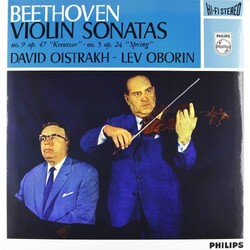 Lew & David Oistrach Oborin Beethoven-Violin Sonatas Nos. 5 & 9 180gm Vinyl LP