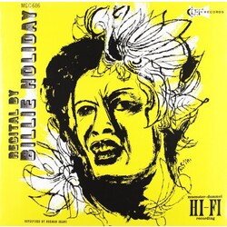 Billy Holiday Recital By Billie Holiday 180gm Vinyl LP