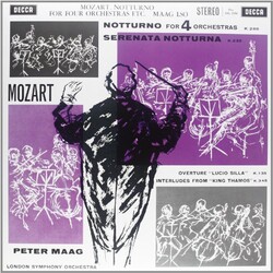 Peter Maag Mozart-Notturno For Four Orchestras 180gm Vinyl LP