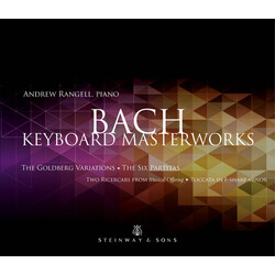 Johann Sebastian Bach / Andrew Rangell Keyboard Masterworks Vinyl LP