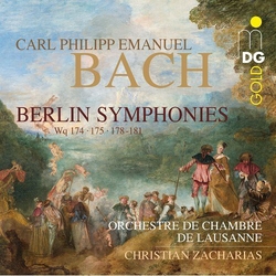 Chamber Orchestra Of Lausanne Bach C.P.E.: Berlin Symphonies SACD CD
