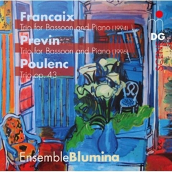 Ensemble Blumina Francaix Previn Poulenc (Hybr) SACD CD