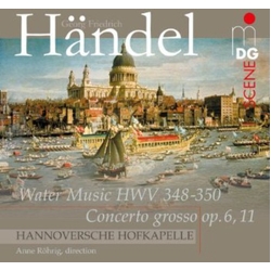 Handel Hannover Hofkapelle Rohrig Water Music Hwv 348-350 Concerto Grosso Op 6 SACD CD