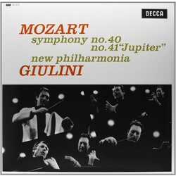 Carlo Maria Giulini Mozart-Symphonies Nos. 40 & 41 180gm Vinyl LP