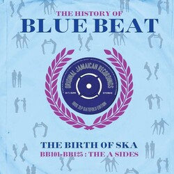 V/A History Of Bluebeat: Bb101-Bb125 A-Sides Vinyl 2 LP