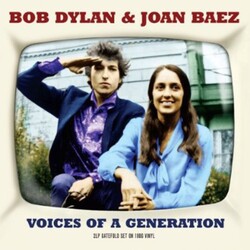 Bob & Joan Baez Dylan Voices Of A Generation Vinyl 2 LP