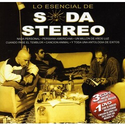 Soda Stereo Lo Esencial De 4 CD