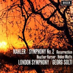 Mahler / Solti SYMPHONY 2  180gm Vinyl LP