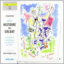 Igor Markevitch Stravinsky-Histoire Du Soldat Vinyl LP