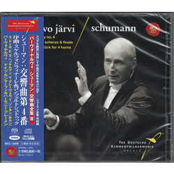 Paavo Jarvi Schumann Symphony No.4. Overture. Scherzo & Finale SACD CD