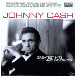 Johnny Cash Greatest Hits & Favorites VINYL LP