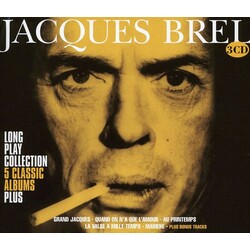Jacques Brel Long Play Collection: 5 Classic Albums Plus 3 CD