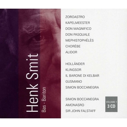 Henk Smit Bas-Bariton 1 CD