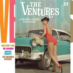 Ventures 4 Original Albums-Mono Editions Vinyl 2 LP