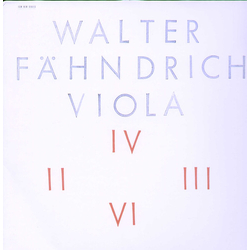 Walter Fähndrich Viola Vinyl LP