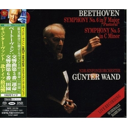 Gunter Wand Beethoven Symphonies No. 5 & No. 6 (Jpn) SACD CD