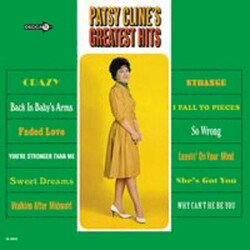 Patsy Cline GREATEST HITS Vinyl LP