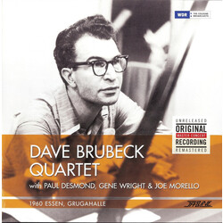 Dave Quartet Brubeck 1960 Essen-Grugahalle Vinyl LP