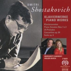 Schostakowitsch Klavierwerke SACD CD