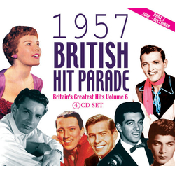 1957 British Hit Parade:July-Dec Vol. 2-1957 British Hit Parade:july-Dec 4 CD
