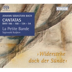 Bach Hermans Suh Thornhill Genz Kuijken Widerstehe Doch Der Cantatas 17 - Bmv186 168 134 SACD CD