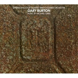 Gary Burton Seven Songs For Quartet & Chamber Orchestra Vinyl LP