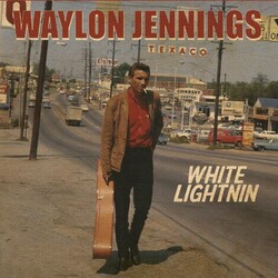 Waylon Jennings White Lightnin Vinyl LP