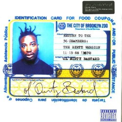 Ol' Dirty Bastard Return To The 36 Chambers (Dirty Version) Vinyl LP