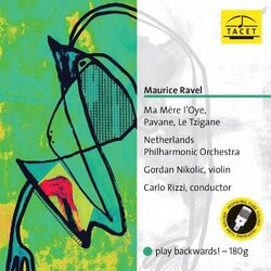 Ravel / Netherlands Philharmonic Orch / Nikolic MA MERE L'OYE / PAVANE / LE TZIGANE Vinyl LP