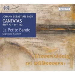 Bach  J.S. Kuijken Cantatas 18 70 9 & 182 (Hybr) SACD CD