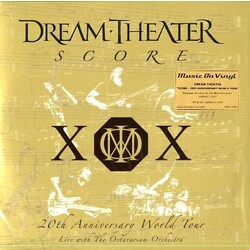 Dream Theater Score 20th Anniversary World Tour Vinyl 4 LP