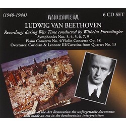 Wilhelm Beethoven / Furtwangler War Time Recordings box set 6 CD
