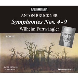 Bruckner / Furtwangler / Berliner Philharmoniker Symphonies 4-9 box set 6 CD