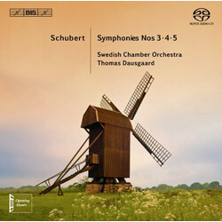 Schubert / Swedish Chamber Orch / Dausgaard Symphonies Nos. 3-5 SACD CD