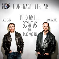 Leclair / Ewer / Lamotte Complete Sonatas For 2 Violins + Blu-ray audio 3 CD
