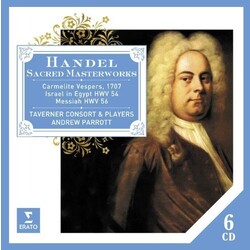 Handel / Taverner Consort & Player / Parrott Sacred Masterworks 6 CD