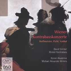 Vanhal Hoffmeister Sinclair Willens Wiener Kontrabasskonzerte SACD CD