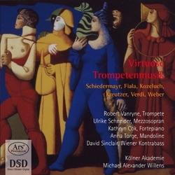 Kozeluch Verdi Fiala Vanryne Willens Virtuoso Trumpet Concerto SACD CD