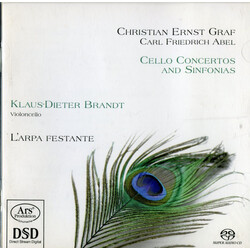 Graf / Abel / Brandt / Festante Cello Concertos & Sinphonia SACD CD