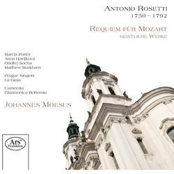 Rosetti / Antonio / Camerata Filarmonica Bohemia Requim For Mozart SACD CD