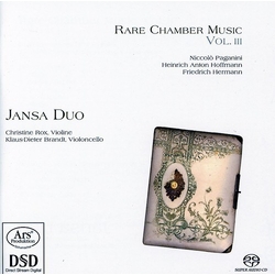 Paganini Hoffmann Hermann Jansa Duo Rare Chamber Music 3 (Hybr) SACD CD