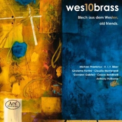 Praetorius Biber Monteverdi West 10 Brass Blech Aus Dem Westen Old Friends (Hybr) SACD CD