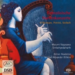 Masumi Nagasawa French Concertos For Harp SACD CD