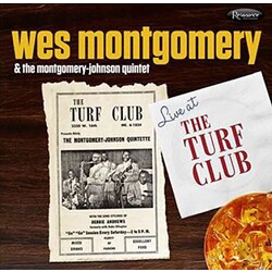 Wes & The Montgomery-Johnson Quintet Montgomery Live At The Turf Club Vinyl LP