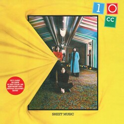 10Cc Sheet Music Vinyl LP