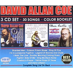 David Allan Coe 30 Songs 3 CD