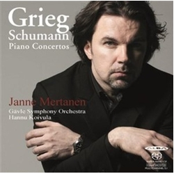 Grieg / Schumann / Mertanen Piano Concertos SACD CD