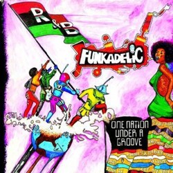 Funkadelic ONE NATION UNDER A GROOVE  Vinyl 2 LP