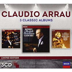 Claudio Arrau Three Classic Albums 3 CD