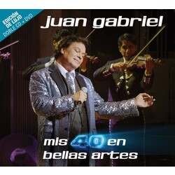 Juan Gabriel Mis 40 En Bellas Artes deluxe 3 CD